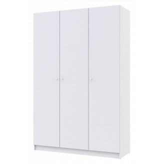 Шкаф для одежды Doros Promo Белый/Белый 3 ДСП 135х48х204 (44900197)