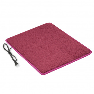 Коврик с подогревом и термоизоляцией Теплик Комфорт 50×80 см Темно-розовый