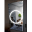 Зеркало с кольцевой передней LED подсветкой без рамы Turister Omega 70*70 (Omg7070) Кременец