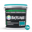 Краска резиновая суперэластичная сверхстойкая «РабберФлекс» SkyLine Бирюзовая RAL 5018 1,2 кг Ровно