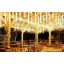 Світлодіодна гірлянда "Таючі бурульки" для новорічного декору Xmas Sticks 8Led паличок по 50см світло ламп-Теплий білий від мережі 220В Конотоп