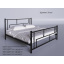 Ліжко двоспальне BNB AmisDesign 140x200 чорний Гайсин