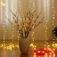 Новогодняя LED гирлянда светодиодная GaLosha Теплый цвет (3789) Ровно