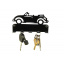 Вішалка для ключів ключниця Ferrum Кабріолет колір чорний (ВК002) Ромни
