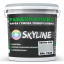 Краска резиновая суперэластичная сверхстойкая «РабберФлекс» SkyLine Светло-серая RAL 7035 3,6 кг Львов
