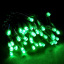 Светодиодная гирлянда Led на 100 светодиодов 8 м зеленый провод Зеленая Черновцы