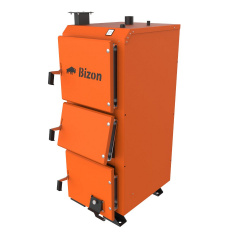 Котел твердотопливный Bizon Kvatro Бизон Кватро 25 кВт – сталь 6 мм с регулятором Сумы