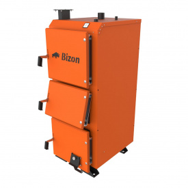 Котел твердотопливный Bizon Kvatro (Бизон Кватро) 25 кВт – сталь 6 мм (с регулятором)