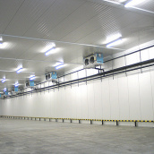 Строительство склада для охлаждения и хранения продукции