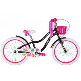 Велосипед 16" Formula CREAM 2022 черный с розовым размер 8.5
