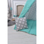 Вигвам - палатка серо-мятный детская палатка домик 110*110*180 см Чернігів