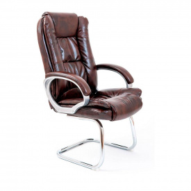 Офисное кресло Richman Калифорния-CF хром коричневое