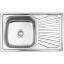Мийка кухонна LIDZ (SD00040857) 7848 Micro Decor 0,8 мм з нержавіючої сталі + сифон Вінниця