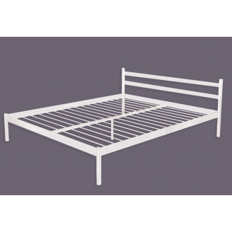 Ліжко двоспальне металеве Метакам COMFORT-1 190x180 Білий