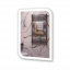 Зеркало Экватор с LED подсветкой для ванной комнаты фигурное DR-36 600х800х30 Михайловка