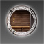 Зеркало круглое Экватор с LED подсветкой DR-69 700х700х30 орнамент Полтава