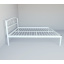 Кровать полуторная металлическая Tobi Sho CAROLA-1 200Х120 Белая Ясногородка