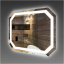 Зеркало Экватор с LED подсветкой многоугольное DR-63 800х600х30 Михайловка
