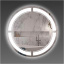 Дзеркало кругле Екватор з фоновим LED підсвічуванням DR-67 650х650х30 Чернігів