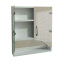 Зеркальный шкафчик с фасадами в виде арки для ванной комнаты Tobi Sho ТB7-50 500х600х125 мм Чернигов