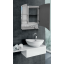 Шафа дзеркальна "Економ" з фігурним фасадом для ванної кімнати Tobi Sho ТS-180 500х750х130 мм Красноград