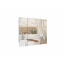Дзеркальна шафа панорамного виду у ванну кімнату TR19-70 700х700х145 мм Бородянка