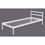 Кровать односпальная металлическая Метакам COMFORT-1 200x80 Белый Ладан