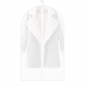 Чехол для одежды полиэтиленовый Clothes Cover JH00145 L 55 х 97 см Белый-Полупрозрачный (tau_krp45_00145l)
