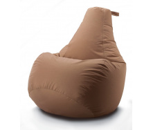 Кресло мешок груша Beans Bag Оксфорд Стронг 90 х 130 см Коричневый (hub_qb87kh)