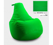 Бескаркасное кресло мешок груша Coolki XXL 90x130 Салатовый (Оксфорд 600D PU)