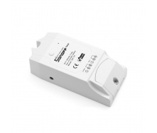 Беспроводной Wi-Fi выключатель + датчик температуры и влажности Sonoff TH16 16A/3500B Белый