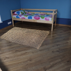 Деревянная кровать для подростка Sportbaby 190х80 см лакированная babyson 2 Ровно