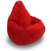 Кресло мешок груша Beans Bag Оксфорд Стронг 90 х 130 см Красный (hub_xb6j3a) Дніпро