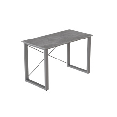 Письменный стол Ferrum-decor Драйв 750x1400x600 Серый металл ДСП Бетон 32 мм (DRA182) Львов
