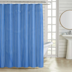 Штора для ванной из полиэстера Zerix SCT-003-180x180 (Цвет синий) (ZX4994) Одесса