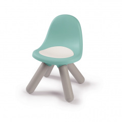 Детский стульчик со спинкой Turquoise White IG-OL185848 Smoby Луцьк
