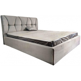 Кровать двуспальная BNB Galant Premium 180 х 190 см Simple С дополнительной цельносварной рамой Серый