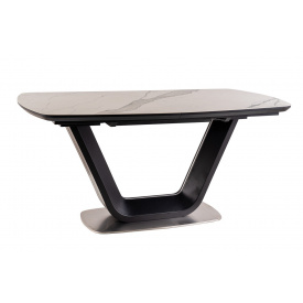 Стол обеденный Signal Armani Ceramic 90X160(220) см Белый (ARMANIBC160)