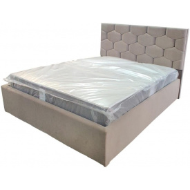 Кровать BNB Octavius Comfort 90 х 190 см Simple С подъемным механизмом и нишей для белья Мокко