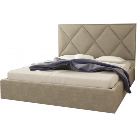 Кровать BNB Pallada Premium 90 х 190 см Simple С дополнительной цельносварной рамой Мокко