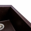 Гранитная мойка для кухни Platinum 4150 SOKIL матовая Шоколад Одесса