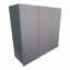 Кухонный пластиковый подвесной шкаф 80 см с покрытием HPL 1122 mat Стрий