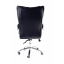 Офисное кресло руководителя BNB CaesarDesign хром Anyfix Экокожа Черный Полтава