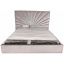 Кровать двуспальная BNB Sunrise Comfort 160 x 190 см Simple С подъемным механизмом и нишей для белья Мокко Київ
