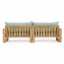 Комплект деревянной дубовой мебели JecksonLoft Морисон голубой 0220 Тернополь