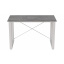 Письменный стол Ferrum-decor Драйв 750x1400x600 Белый металл ДСП Бетон 16 мм (DRA063) Вінниця