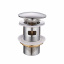 Донный клапан для умывальника с переливом Mixxus POP-UP-03 1 1/4'' (кнопка) (MI6135) Херсон