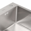 Мойка для кухни Platinum Handmade 500х450х220 (толщина 3,0/1,5 мм корзина и дозатор в комплекте) Днепр