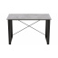 Письменный стол Ferrum-decor Драйв 750x1400x600 Черный металл ДСП Бетон 16 мм (DRA049) Ужгород