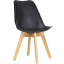 Комплект стульев Doros Бин Черный 49х43х84 (42005076) - 2 шт Тячів